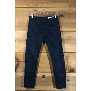 Rag & Bone Standard Issue Extra Slim Button Fly Pants Womens Size 28 Casual Navy
